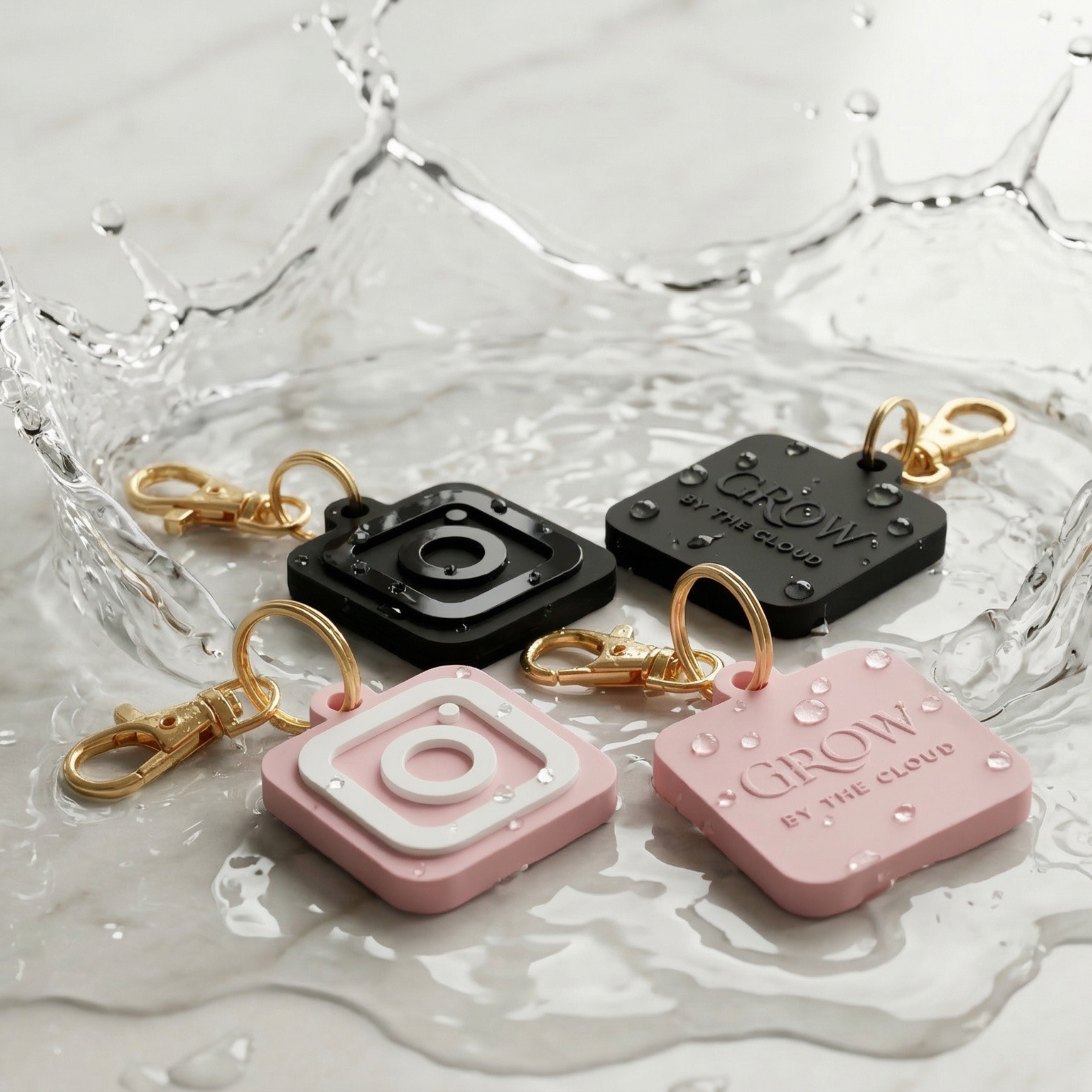 Smart Instagram Schlüsselanhänger – Instagram Profil kontaktlos teilen Grow by the cloud