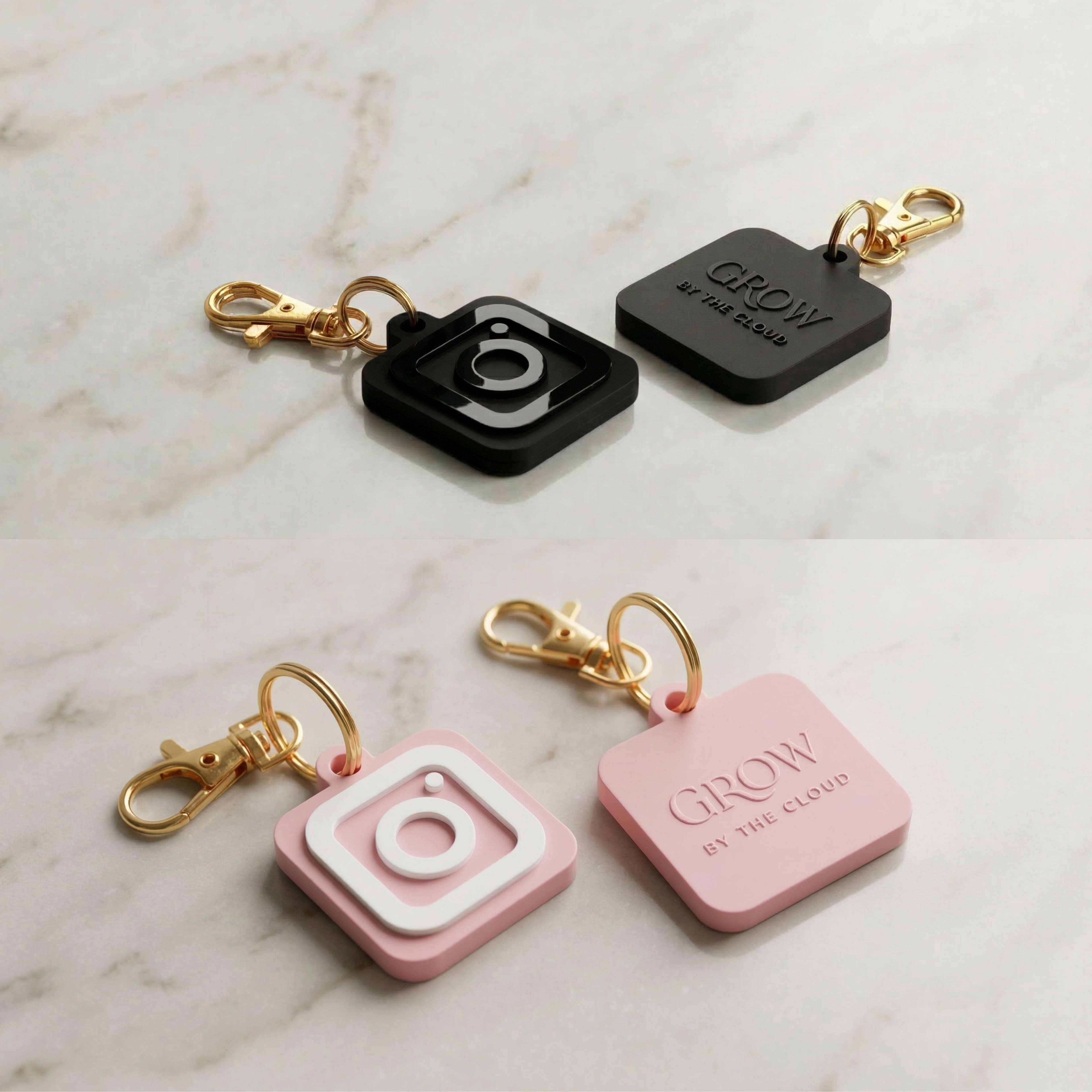 Smart Instagram Schlüsselanhänger – Instagram Profil kontaktlos teilen Grow by the cloud